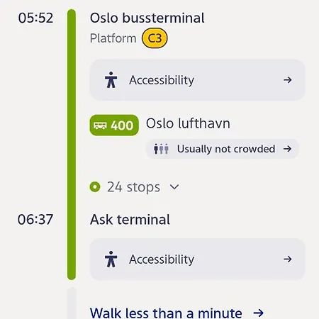 Daire Oslo Gardemoen & With Ev Contact *